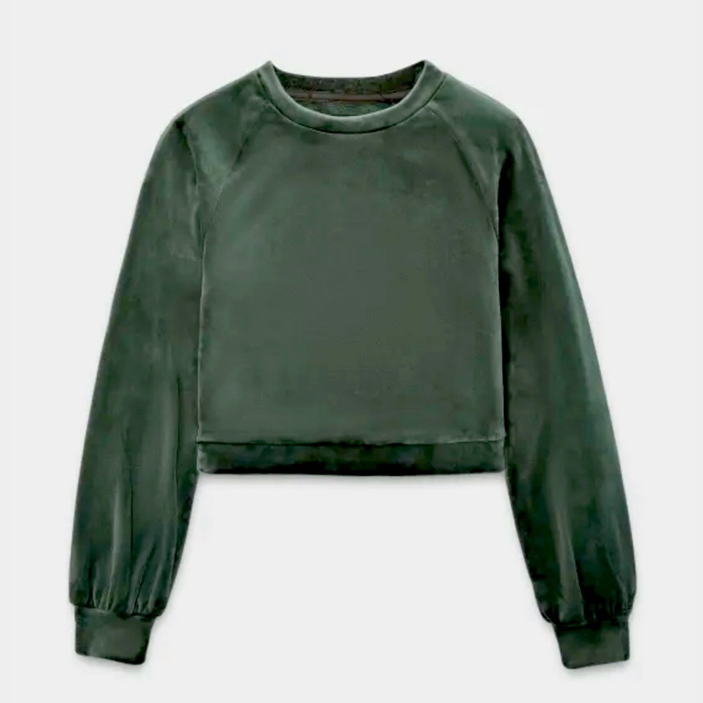NWT UGG Women’s Beckner Cropped Sweatshirt Deep  Night